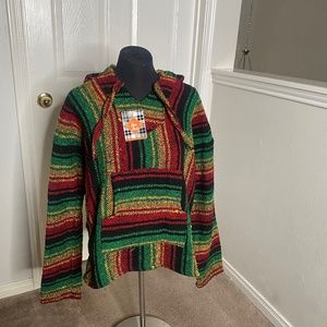 Rasta Baja Hoodie